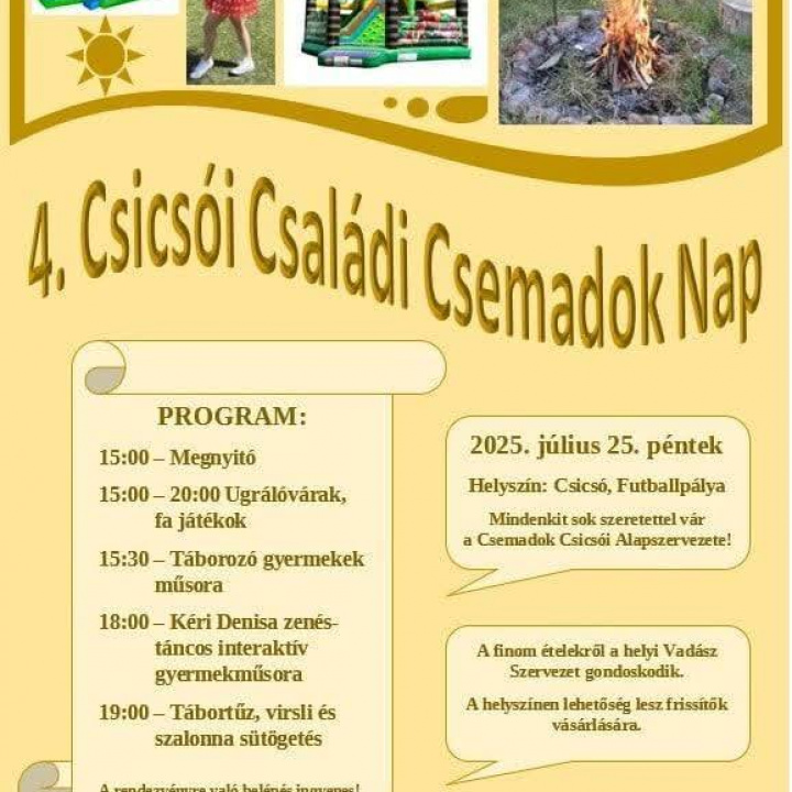 4. Číčovský Festival rodín