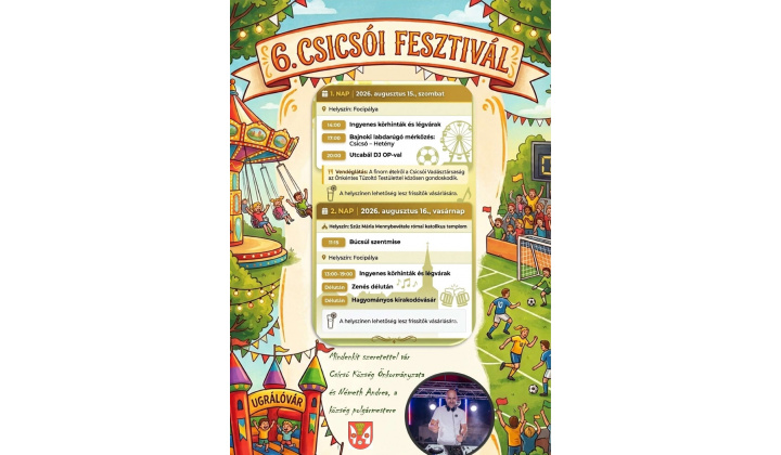 Fotka pre článok 6. Csicsói Fesztivál