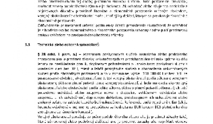Aktuality / Oznámenie o koncesii