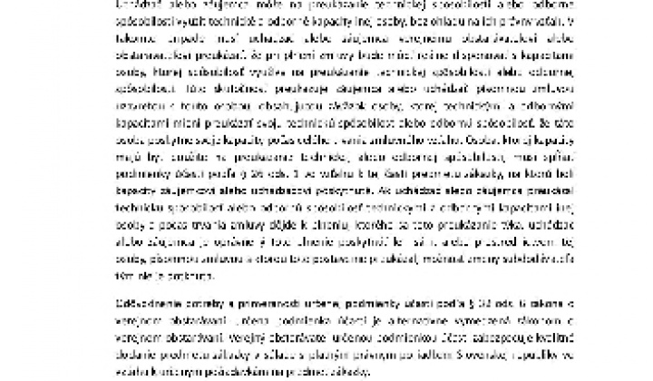 Aktuality / Oznámenie o koncesii