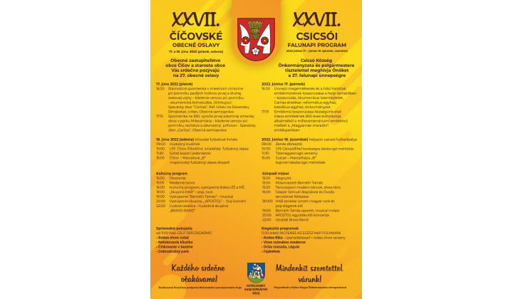 XXVII. CSICSÓI FALUNAP