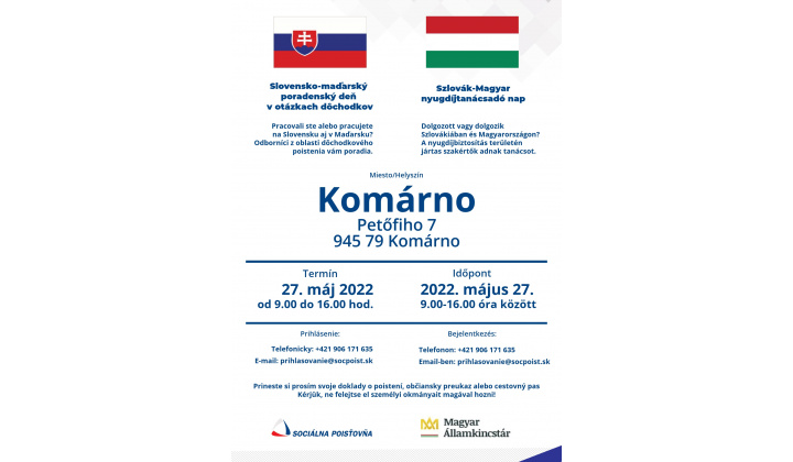 Slovensko - maďarský poradenský deň