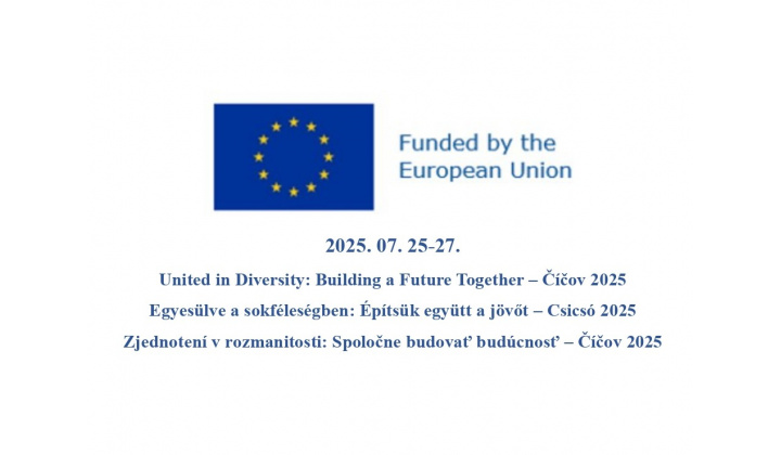 Fotka pre článok United in Diversity: Building a Future Together - Číčov 2025