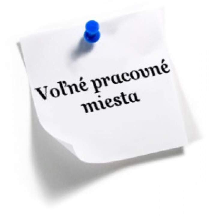 Voľné pracovné miesta