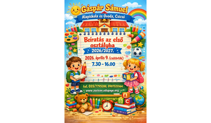 Fotka pre článok Zápis do 1. ročníka 2026/2027