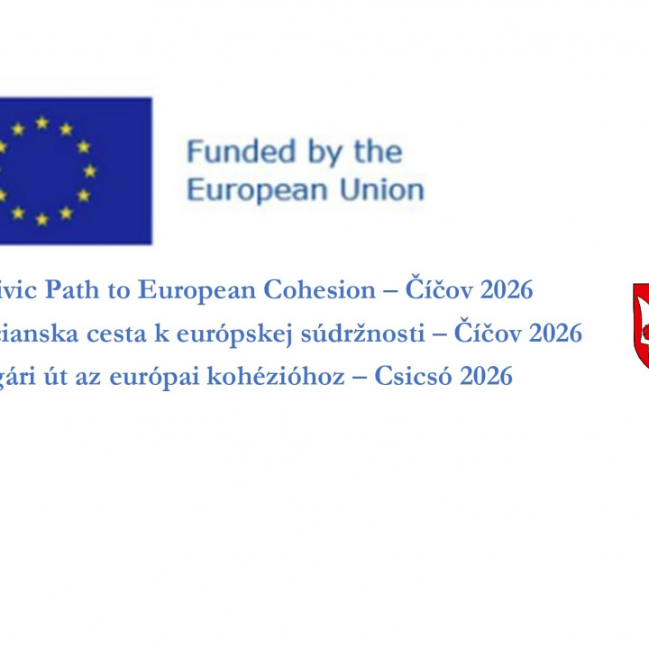 Zjednotenie v rozmanitosti: Spoločne budovať budúcnosť-Číčov 2026 diskusný fórum